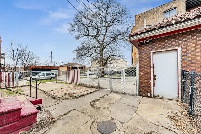 7658 S Laflin St, Chicago, IL 60620 - view of yard with fence and a gate