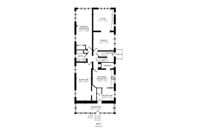 7658 S Laflin St, Chicago, IL 60620 - plan