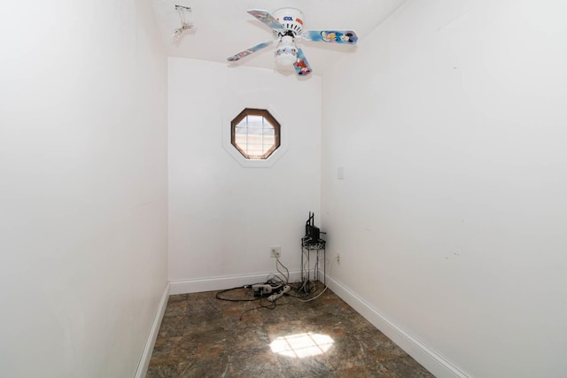 interior space with baseboards