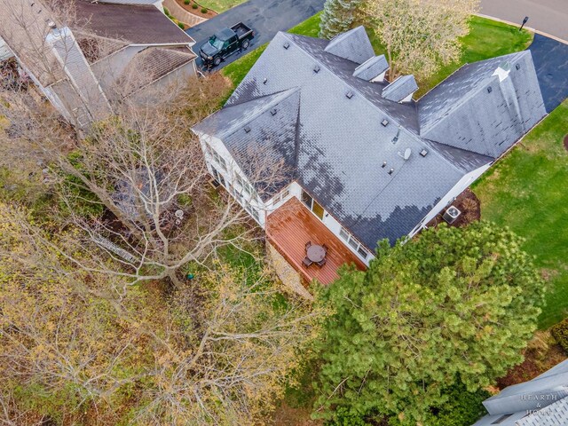803 Pleasant Dr, Fox River Grove, IL 60021 - birds eye view of property