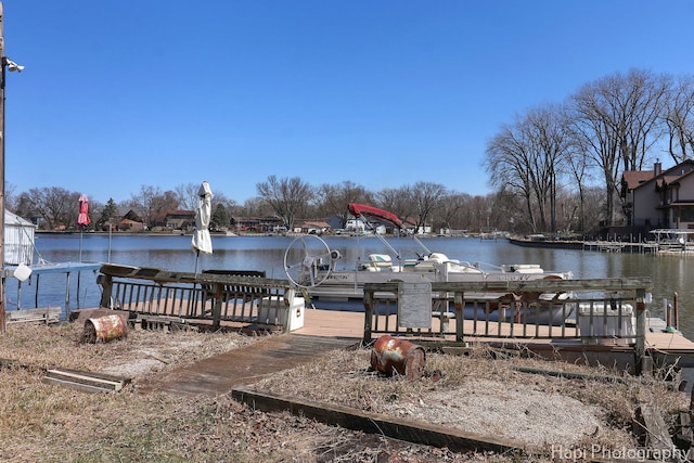 36603 N Iola Ave, Ingleside, IL 60041 - view of dock with a water view