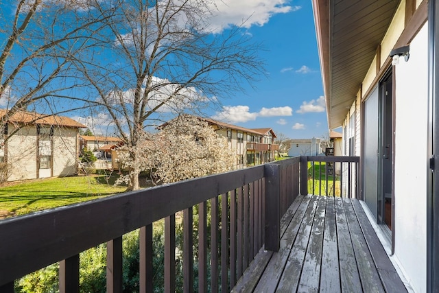 4130 192nd Ct Unit 222, Country Club Hills, IL 60478 - balcony with a residential view