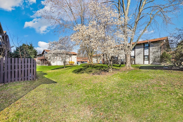 4130 192nd Ct Unit 222, Country Club Hills, IL 60478 - view of yard featuring fence