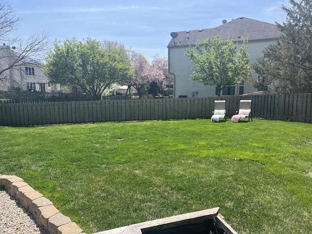 view of yard