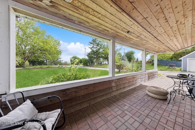 21W534 Bemis Rd, Glen Ellyn, IL 60137 - view of patio / terrace