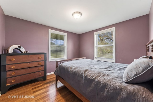 21W534 Bemis Rd, Glen Ellyn, IL 60137 - bedroom with wood finished floors and baseboards
