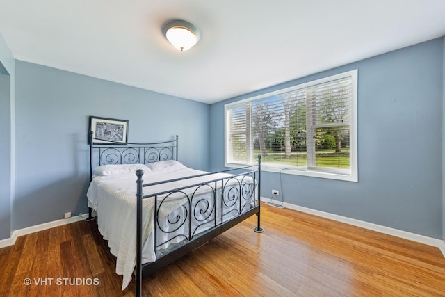 21W534 Bemis Rd, Glen Ellyn, IL 60137 - bedroom featuring baseboards and wood finished floors