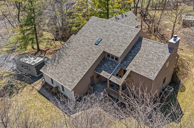 bird's eye view