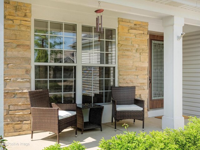 14 Wildflower Way, Streamwood, IL 60107 - view of patio with covered porch