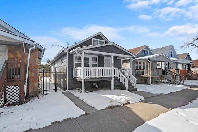 125 W 103rd Pl, Chicago, IL 60628 - view of front of home with a residential view and covered porch