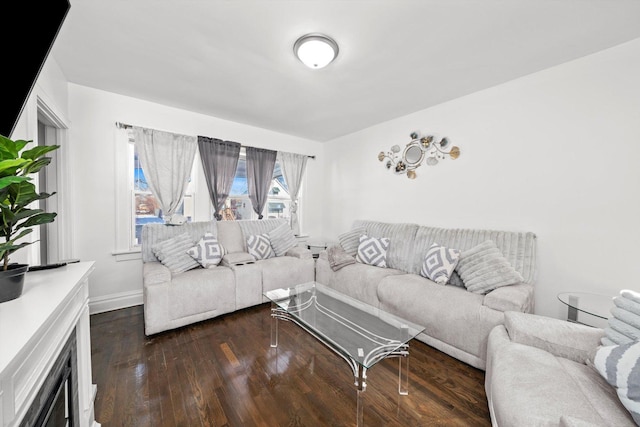 125 W 103rd Pl, Chicago, IL 60628 - living area with dark wood-style flooring