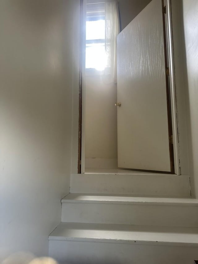 view of staircase