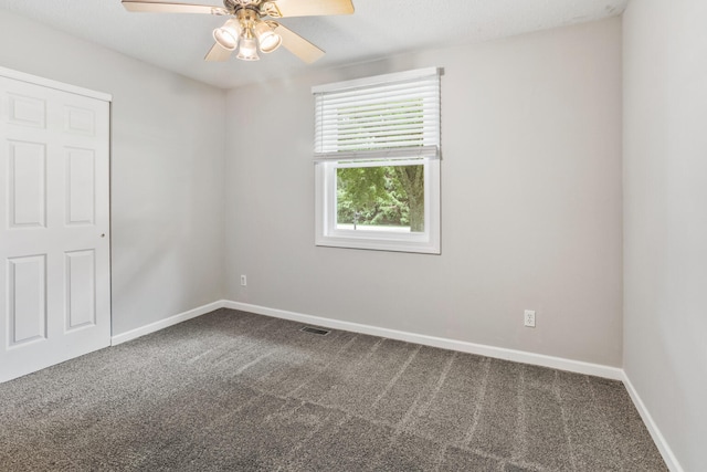 2409 Valkar Ln, Champaign, IL 61822 - unfurnished room featuring carpet flooring, ceiling fan, and baseboards