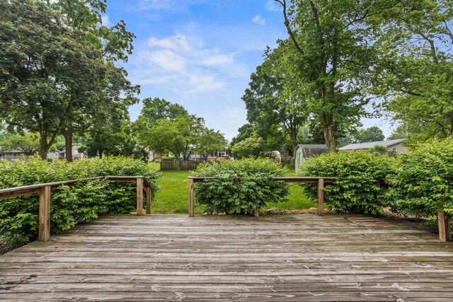 2409 Valkar Ln, Champaign, IL 61822 - view of deck