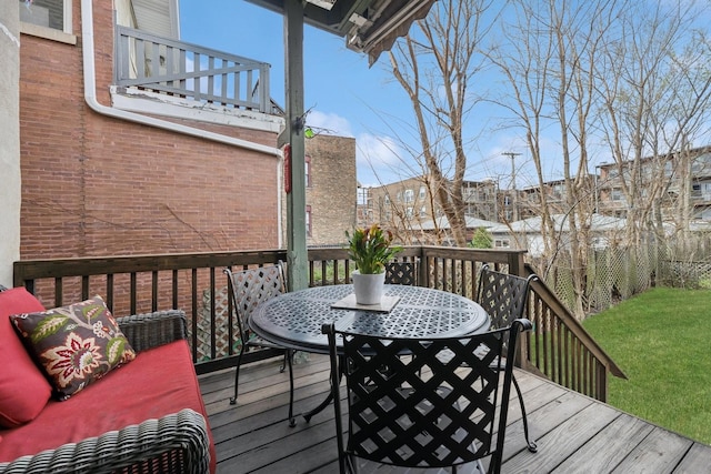view of deck