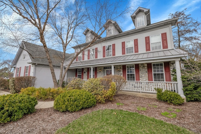 1581 Hunting Hound Ln, Bartlett, IL 60103 - view of front of home featuring a porch