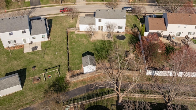 drone / aerial view