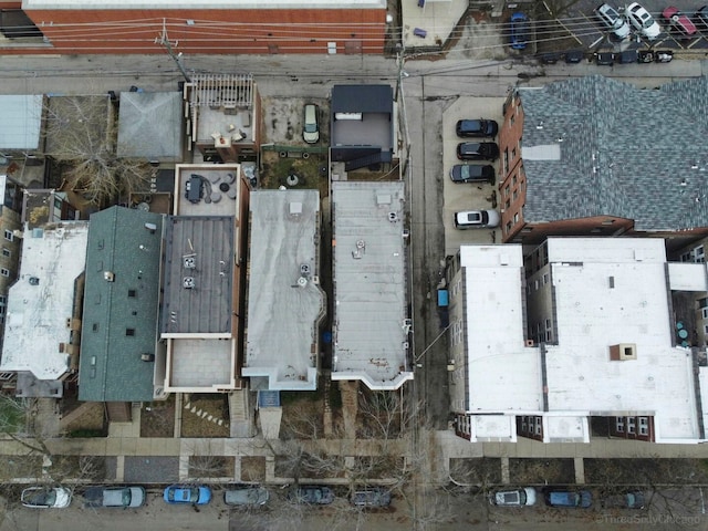 3615 N Janssen Ave, Chicago, IL 60613 - drone / aerial view