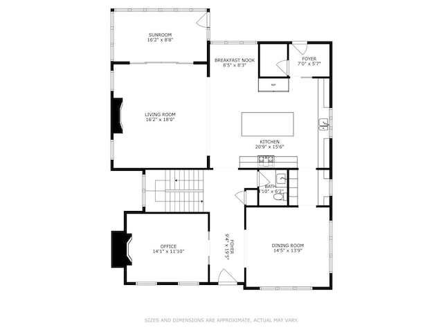 238 S Madison St, Hinsdale, IL 60521 - floor plan