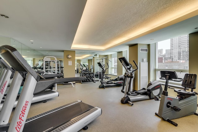 600 N Kingsbury St Unit 1114, Chicago, IL 60654 - gym with visible vents