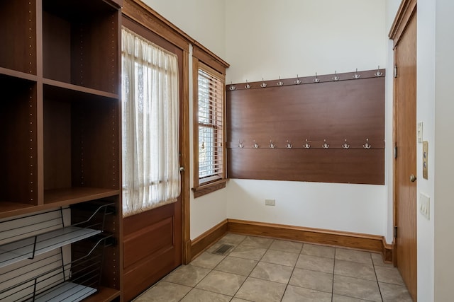 620 S Scoville Ave, Oak Park, IL 60304 - interior space with visible vents, tile patterned floors, and baseboards