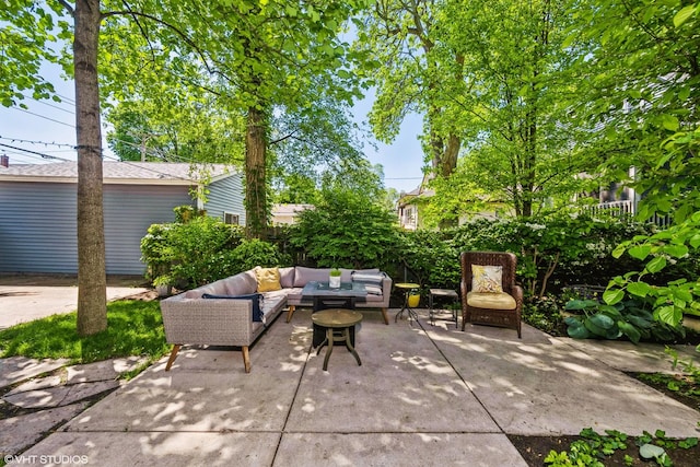 620 S Scoville Ave, Oak Park, IL 60304 - view of patio with outdoor lounge area