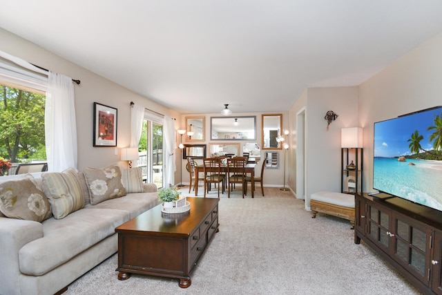 1603 Aurora Way, Normal, IL 61761 - living area with light colored carpet and baseboards
