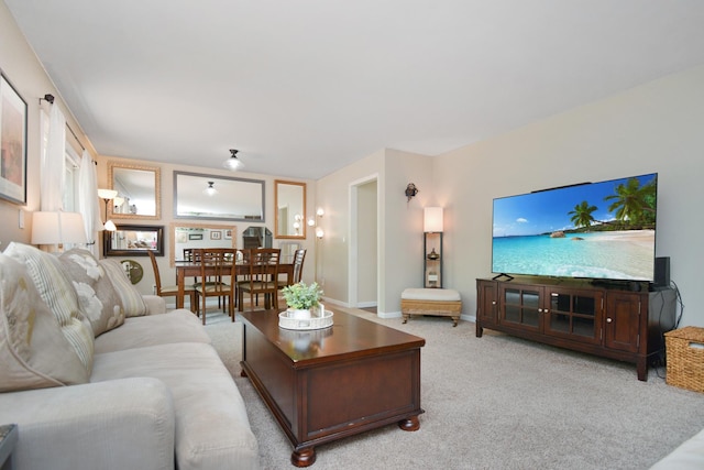 1603 Aurora Way, Normal, IL 61761 - carpeted living room with baseboards