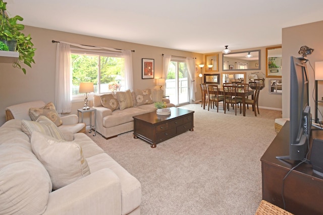 1603 Aurora Way, Normal, IL 61761 - living room with carpet flooring