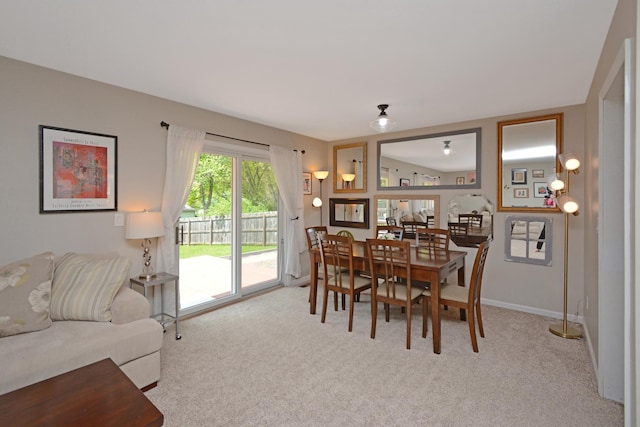 1603 Aurora Way, Normal, IL 61761 - carpeted dining room featuring baseboards