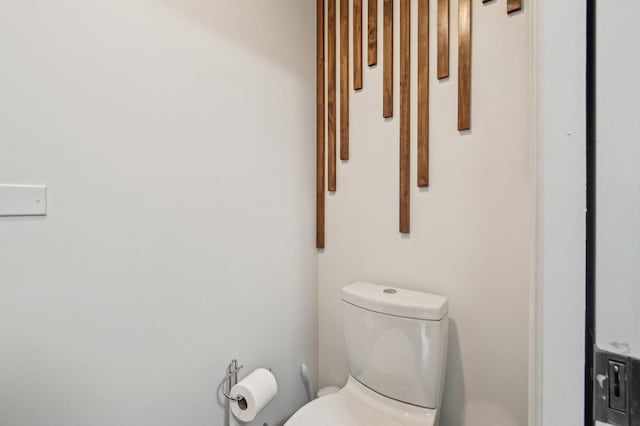 bathroom with toilet