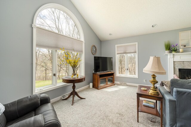 130333020 E St, Spring Valley, IL 61362 - hallway featuring an upstairs landing, light tile patterned floors, and baseboards
