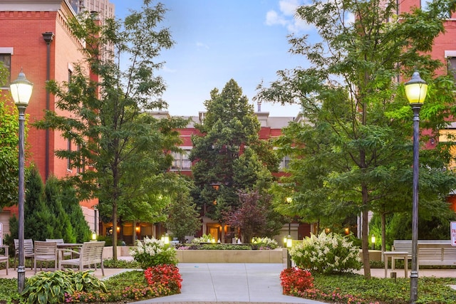 view of property's community