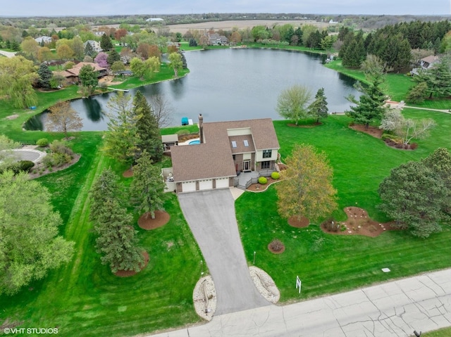 22846 W Lochanora Dr, Hawthorn Woods, IL 60047 - drone / aerial view of a nearby body of water