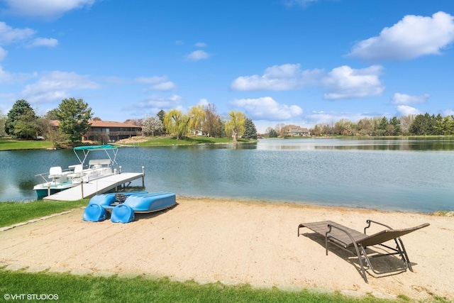 22846 W Lochanora Dr, Hawthorn Woods, IL 60047 - dock area with a water view