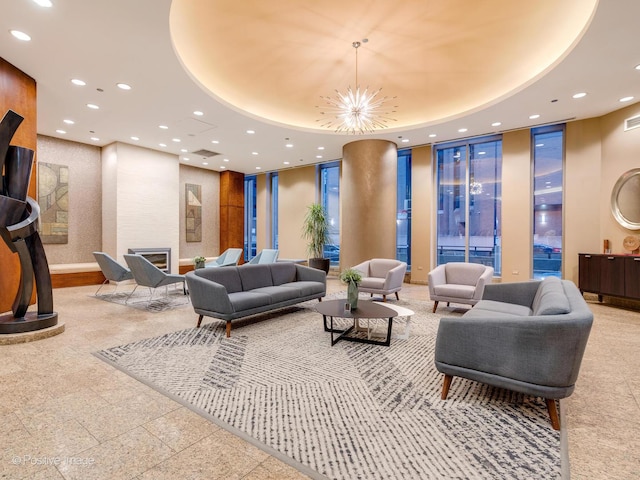 222 N Columbus Dr Unit 809, Chicago, IL 60601 - building lobby featuring visible vents