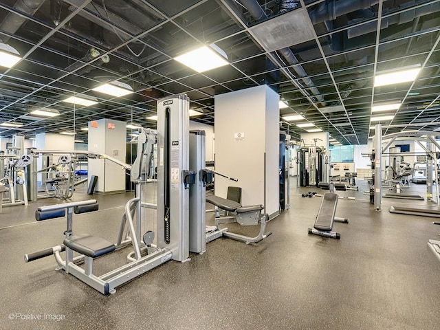222 N Columbus Dr Unit 809, Chicago, IL 60601 - view of gym