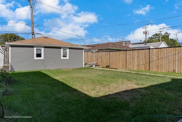 2434 W 47th Pl, Chicago, IL 60632 - view of yard featuring fence