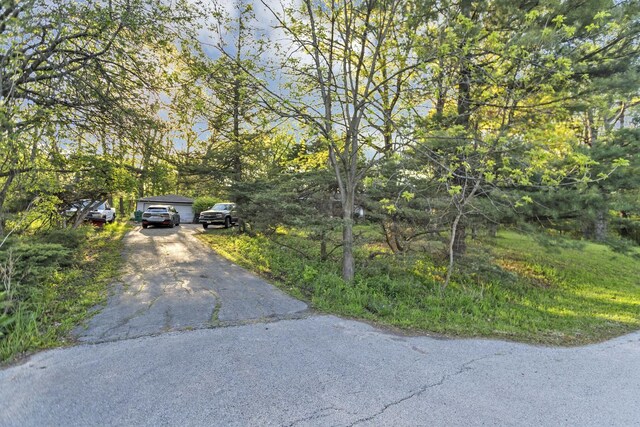 14750 W Hickory Ave, Lemont, IL 60439 - view of property exterior featuring asphalt driveway