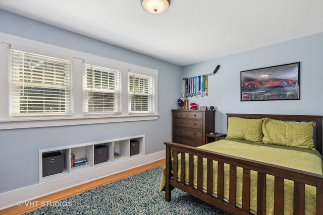 406 S Evergreen Ave, Arlington Heights, IL 60005 - bedroom with wood finished floors and baseboards