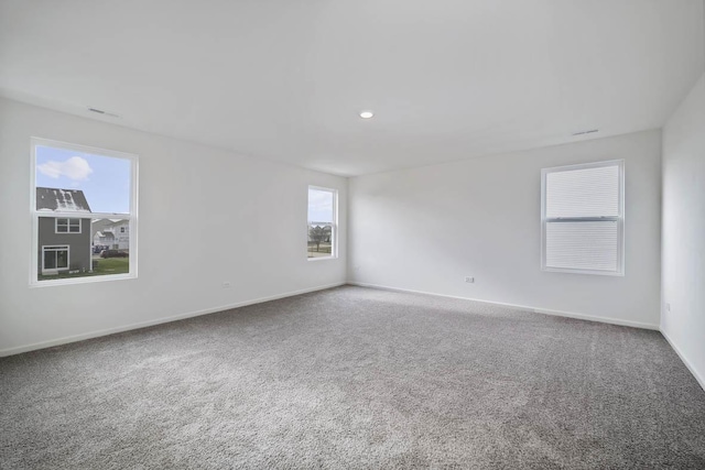 9948 Central Park Blvd, Huntley, IL 60142 - carpeted empty room with recessed lighting and baseboards