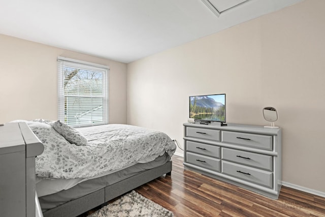1290 Pleasant Ave Unit C, Glendale Heights, IL 60139 - bedroom featuring dark wood-type flooring and baseboards
