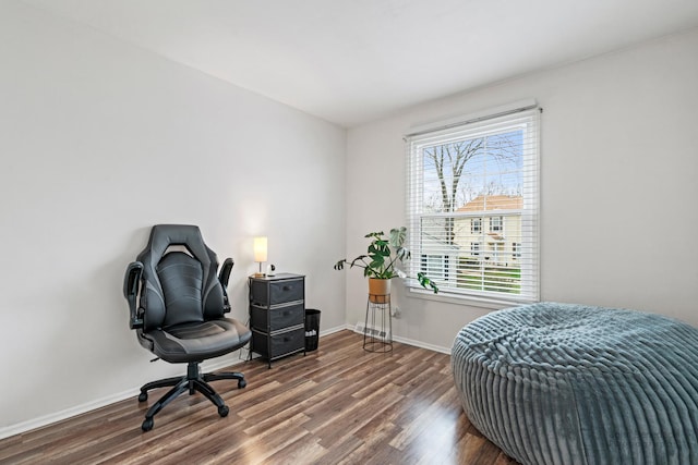 1290 Pleasant Ave Unit C, Glendale Heights, IL 60139 - interior space featuring baseboards and wood finished floors