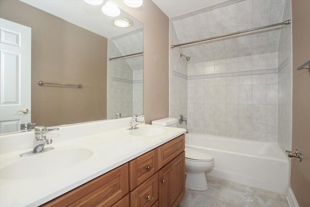 37 River Ridge Drive, Sleepy Hollow, IL 60118 - full bathroom with bathing tub / shower combination and double vanity