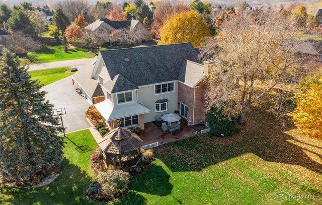 37 River Ridge Drive, Sleepy Hollow, IL 60118 - view from above of property