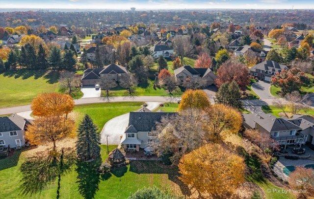 37 River Ridge Drive, Sleepy Hollow, IL 60118 - aerial perspective of suburban area