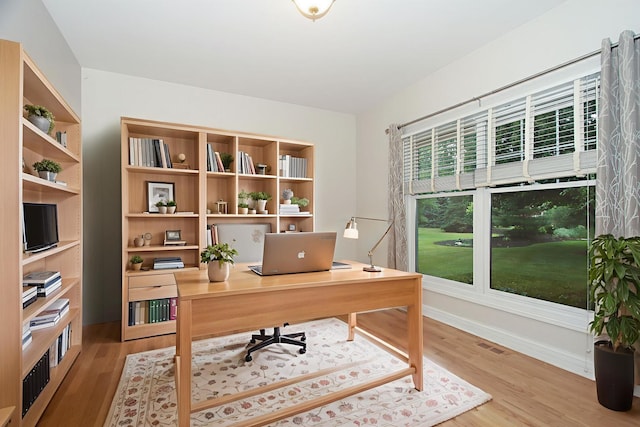37 River Ridge Drive, Sleepy Hollow, IL 60118 - home office featuring wood finished floors