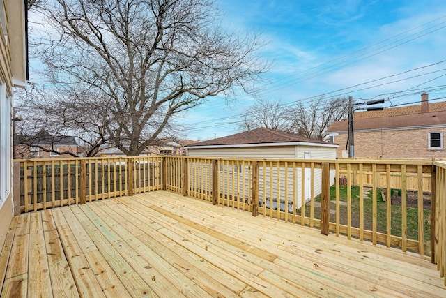 view of deck