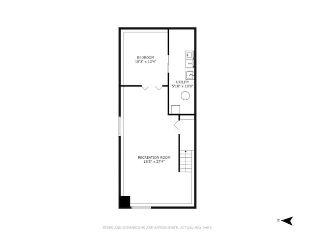 1333 N Bell Ave, Chicago, IL 60622 - floor plan / room layout