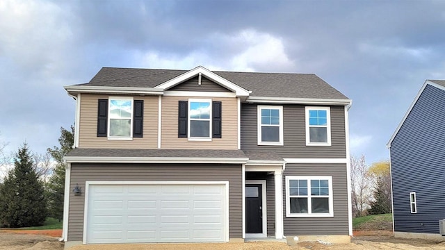 2278 Cobble Springs Dr, Wonder Lake, IL 60097 - view of front of home featuring an attached garage and driveway
